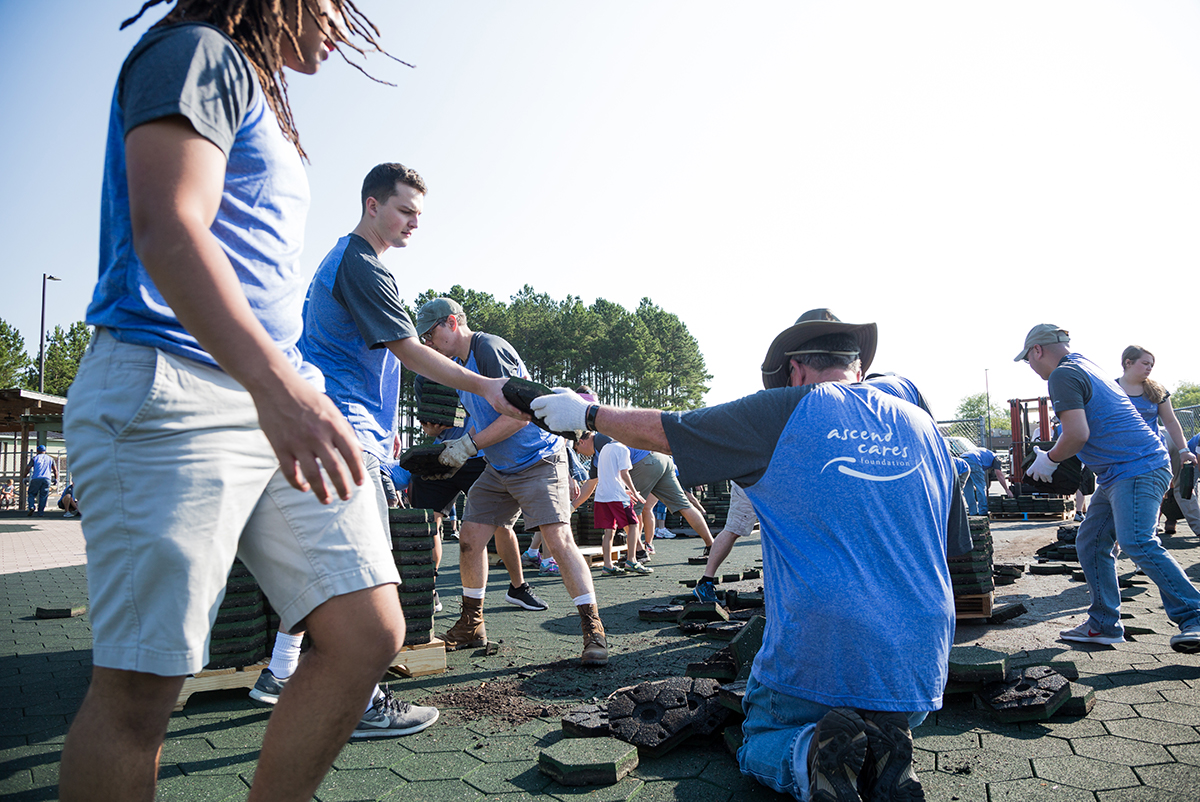 Ascend Cares Foundation funds builds new baseball field for