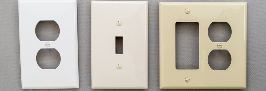 kitchen electrical wall plates